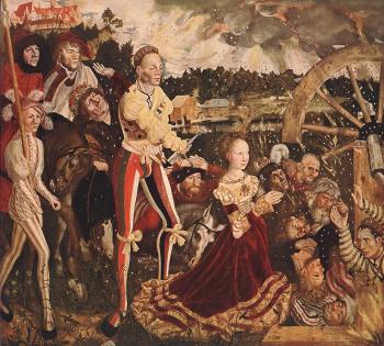 Lucas Il Vecchio Cranach : The Martyrdom of St Catherine II